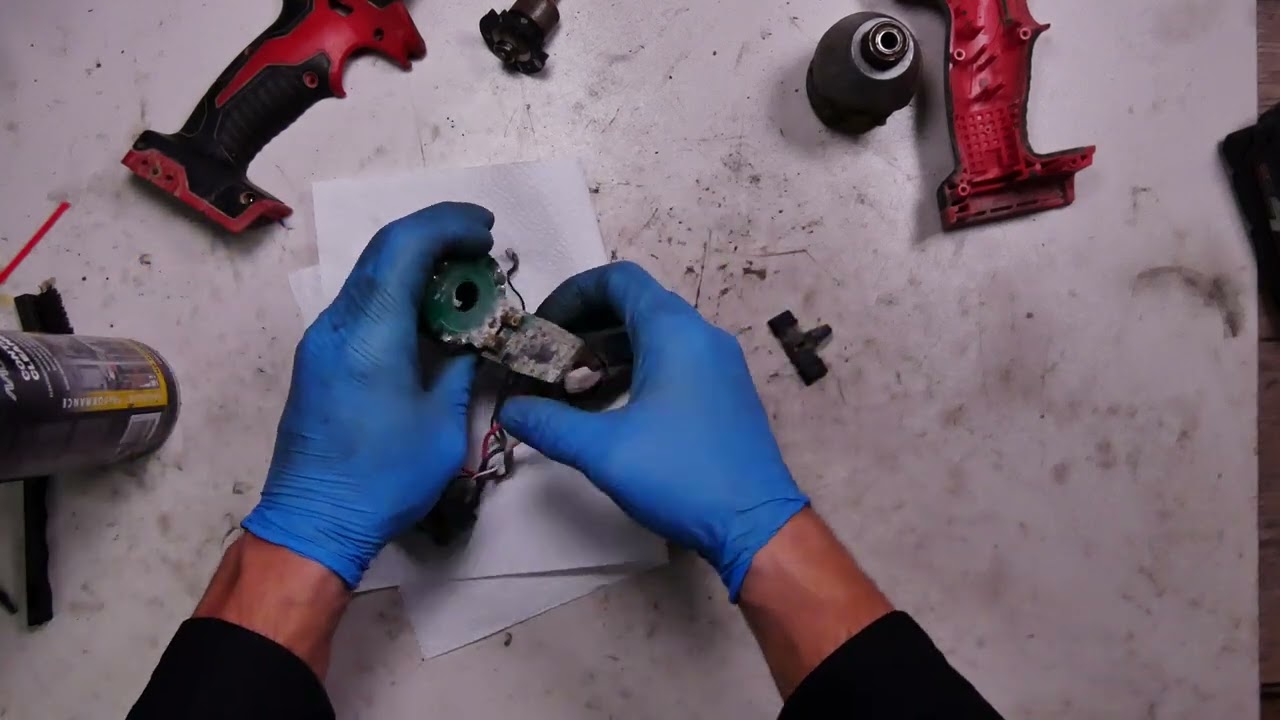 Milwaukee not worth to repair? Impact driver corroded pcb board