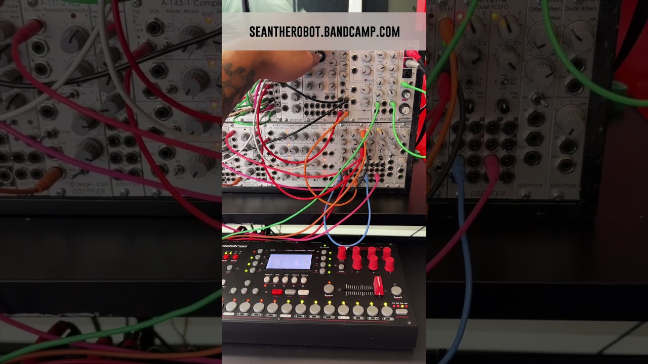 Octatrack + Doepfer rack jam 