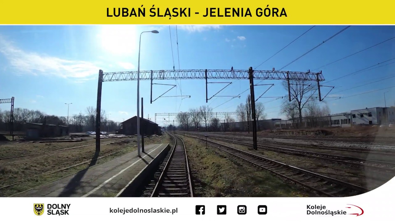 Koleje Dolnośląskie - trasa Lubań Śląski - Jelenia Góra