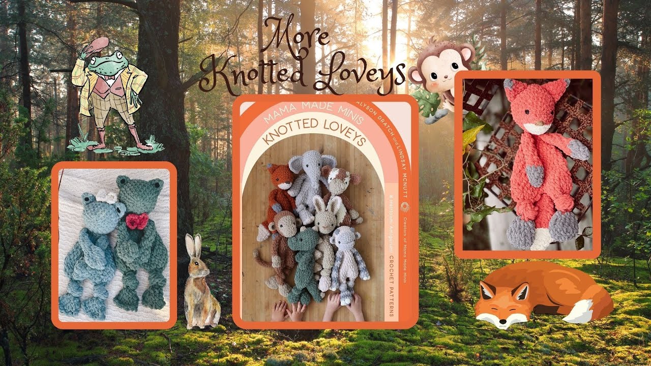 Больше Mama Made Minis Knotted Loveys