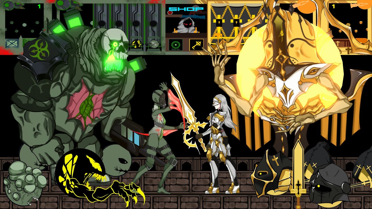 Evolving Tower Fight: Zombie vs Paladin | Marble Race in Unity