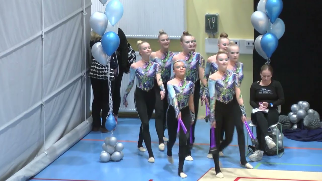Kerava Cup 2024 joukkuevoimistelu 14-16v. kilpasarja välineohjelma