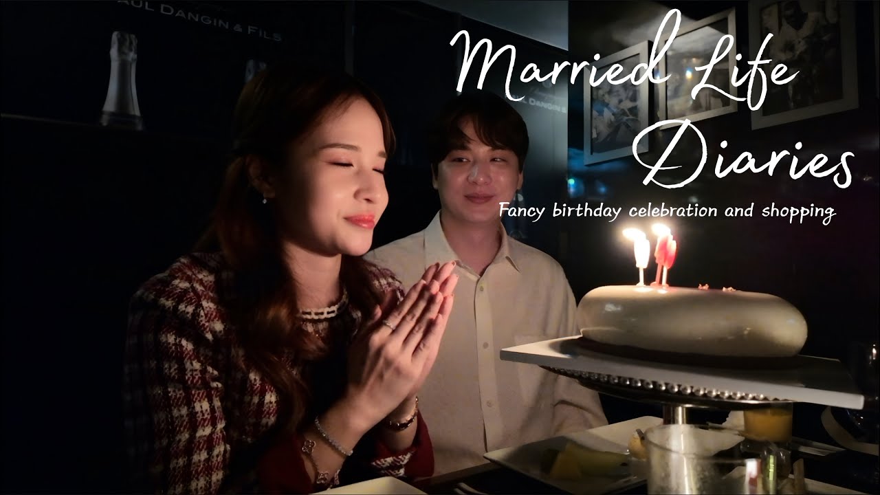 Fancy birthday celebration 🎂, shopping 🛍️| Married Life Diaries