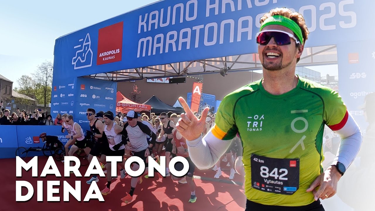 Maratono klaidos, kurių nepadariau - Kauno maratonas 2025