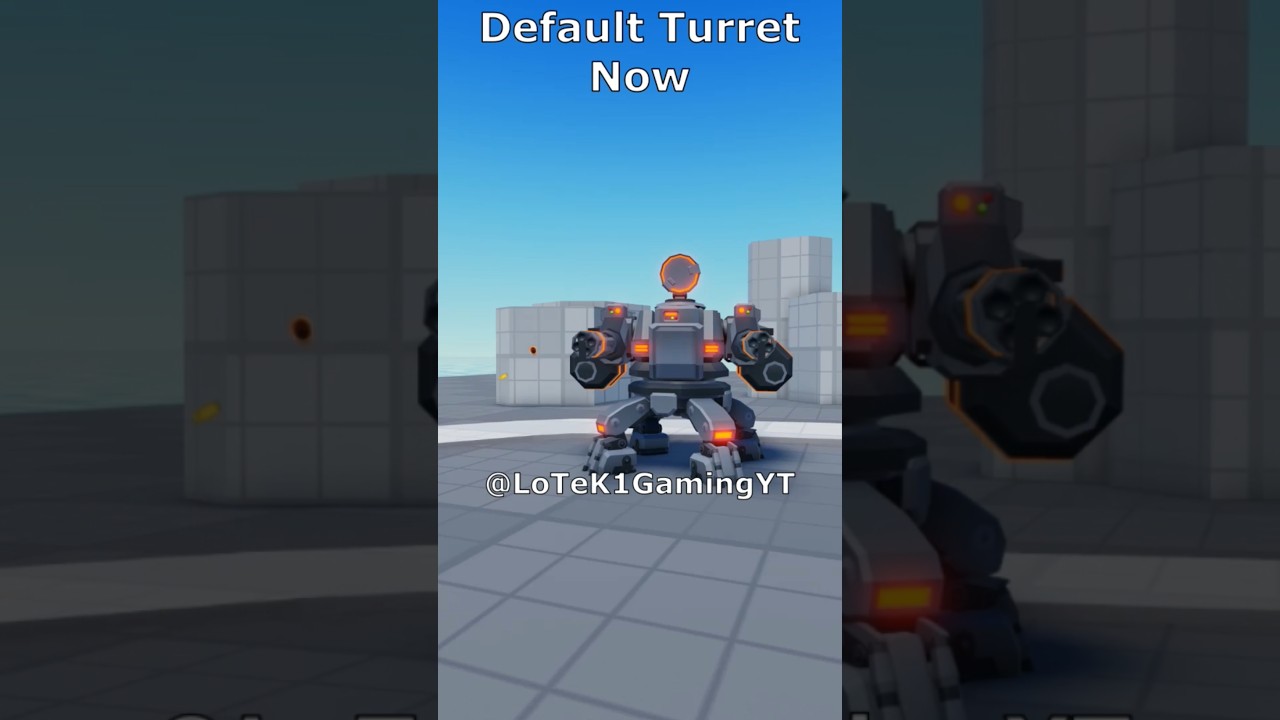 #tds Turret Skins Before and After Rework