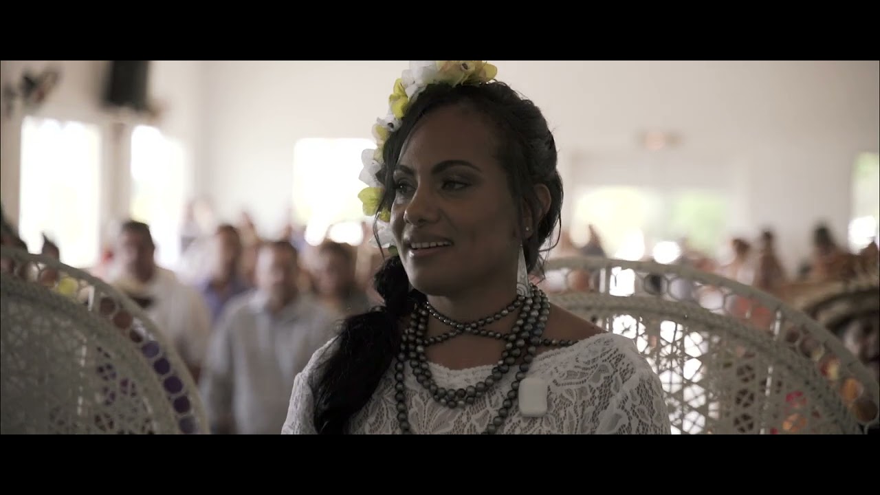 Mariage Traditionnel Îles australes Kanak Josué & Ingrid LAURENT