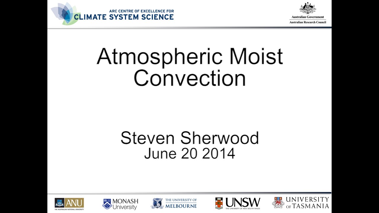 Atmospheric Moist Convection (Steven Sherwood)