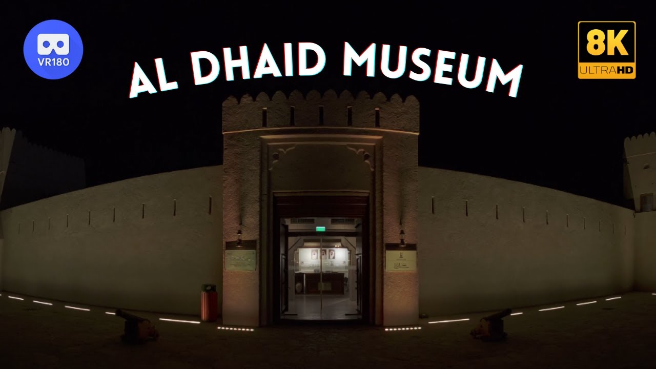 Exploring Al Dhaid Museum in Sharjah | 3D VR180 8k