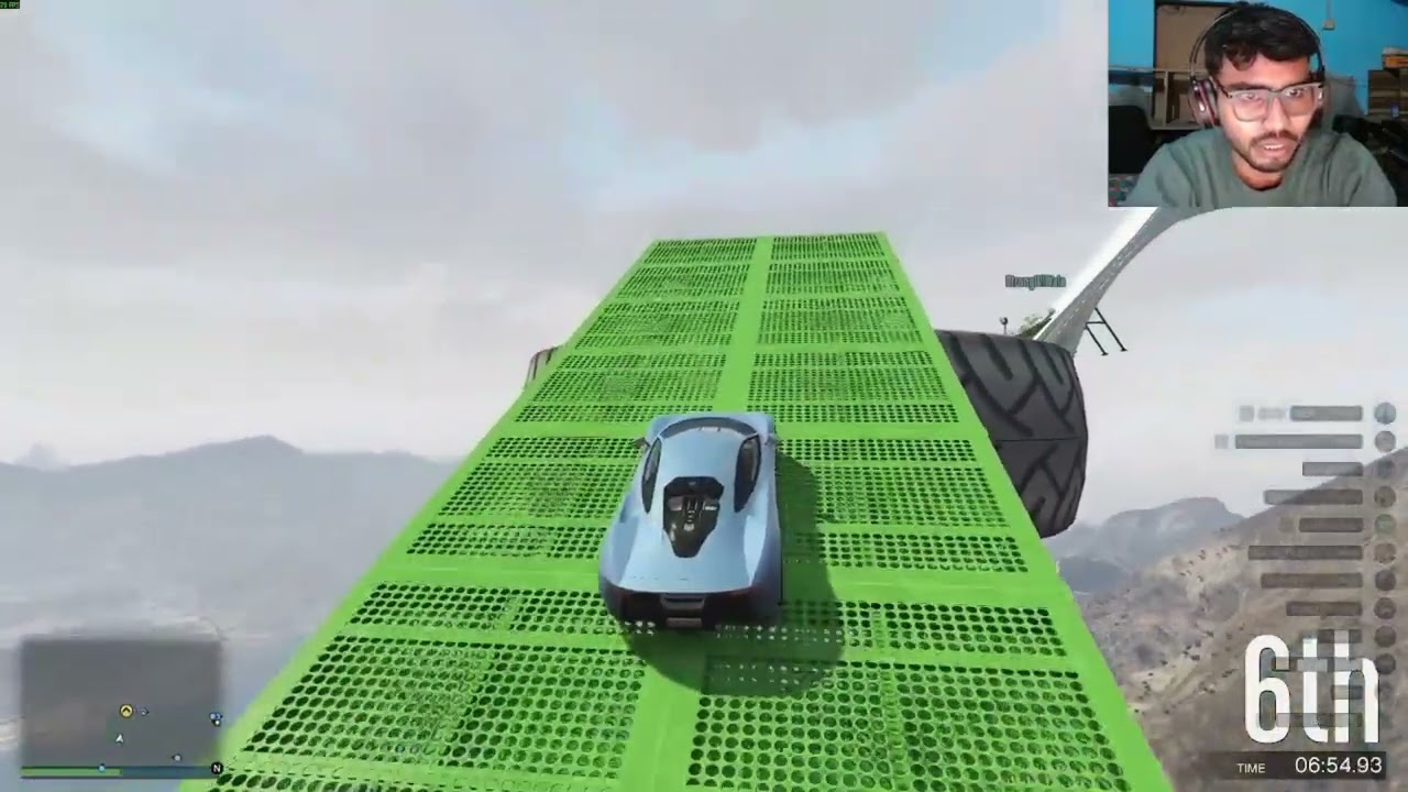 You Need 100% IQ  To Complete this IMPOSSIBLE Car Parking Race in GTA 5!
