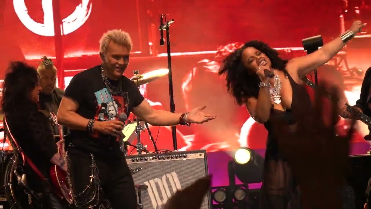 Billy Idol Live 2025 🡆 Gimme Shelter ⬘ World Premiere ⬘ The Rolling Stones 🡄 May 3 ⬘ Woodlands, TX