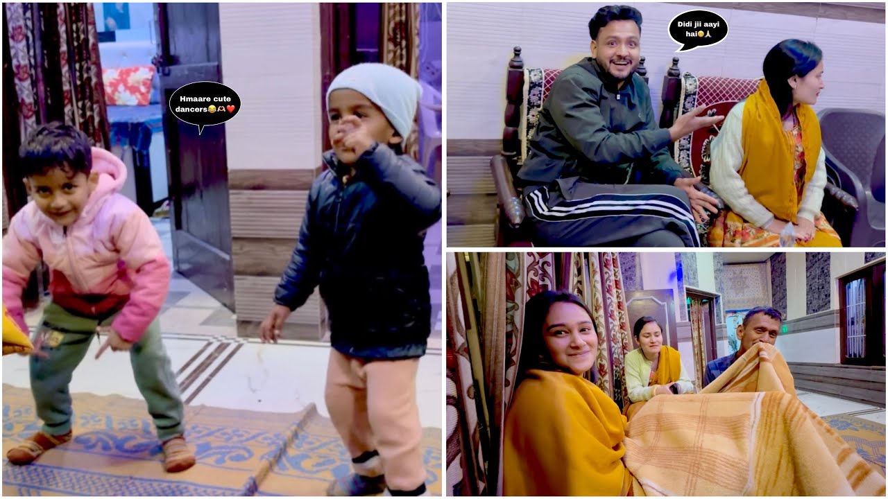 Aaj bde dino baad sbke sth enjoy kiya😍❤️||Mahir aur paru ka cute dance😂#jammu #familyvlog #vlog 