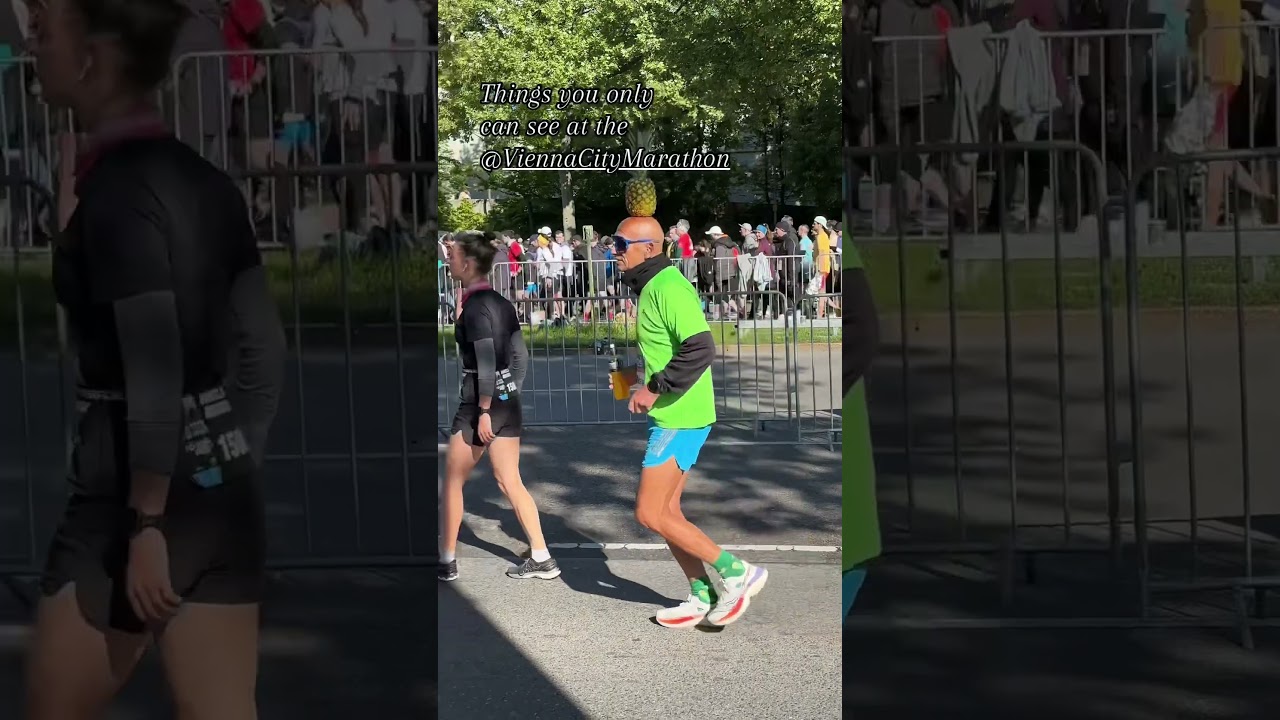 Things you only See at the #viennacitymarathon 2024