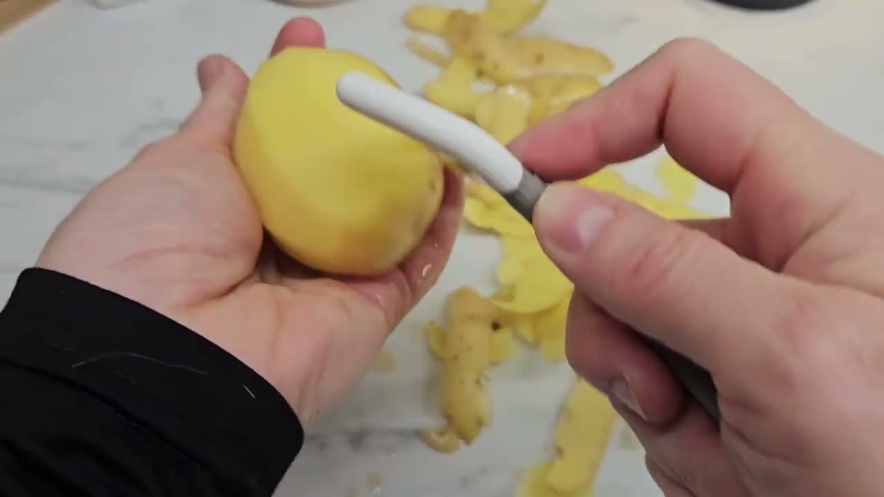 Если правильно почистите картофель, остальное пойдёт как по маслу ! Век живи-век учись!Tarte legumes