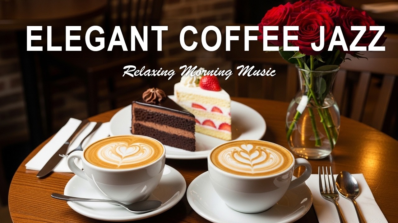 Elegant  Caffee Jazz ☕ Smooth Jazz & Bossa Nova for Relax, Work & Cozy Evenings