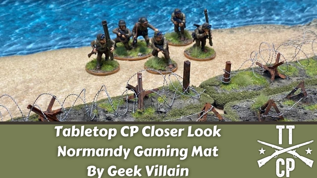 Tabletop CP Closer Look: Normandy Gaming Mat by Geek Villain
