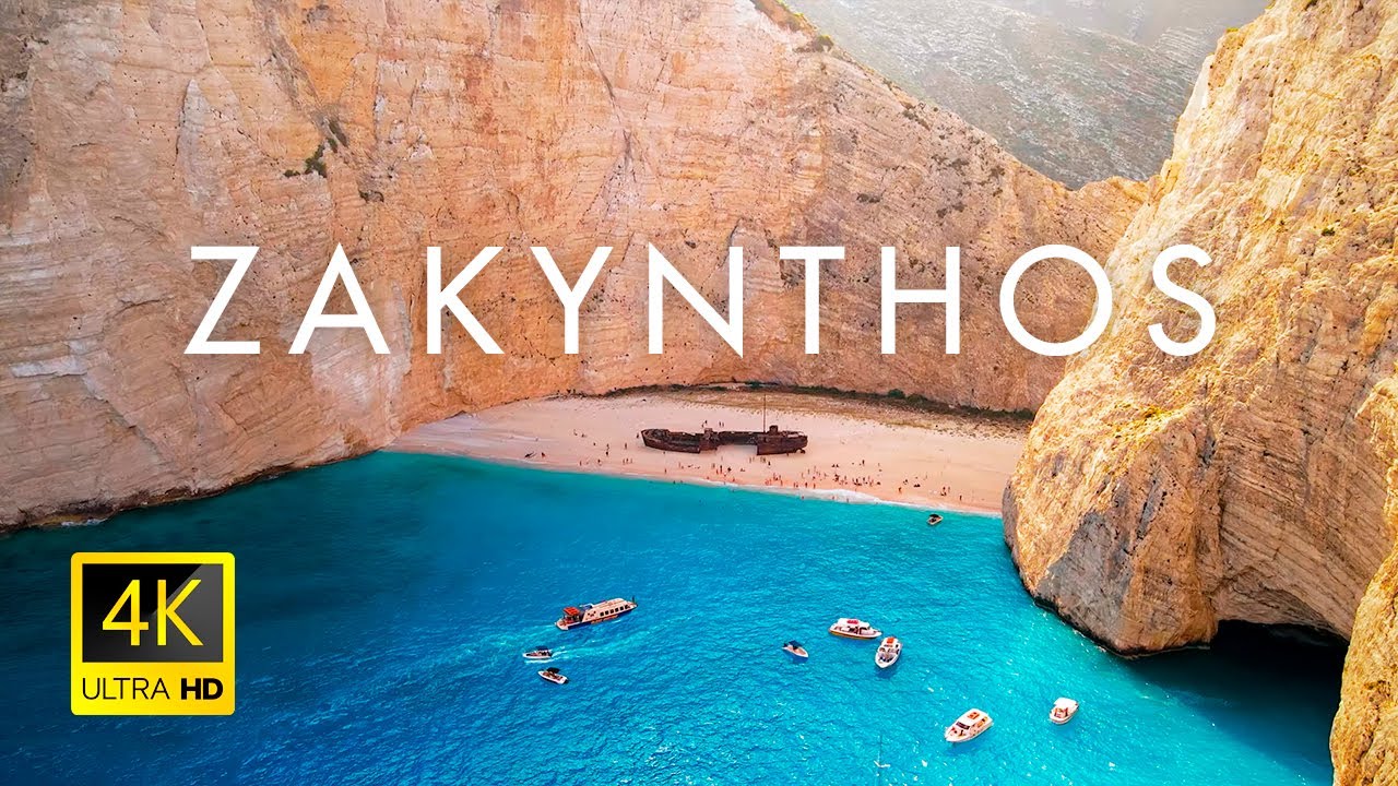 Zakynthos, Greece 🇬🇷 in 4K Ultra HD | Drone Video