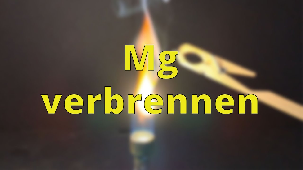 Magnesium verbrennen - Experimente Zuhause