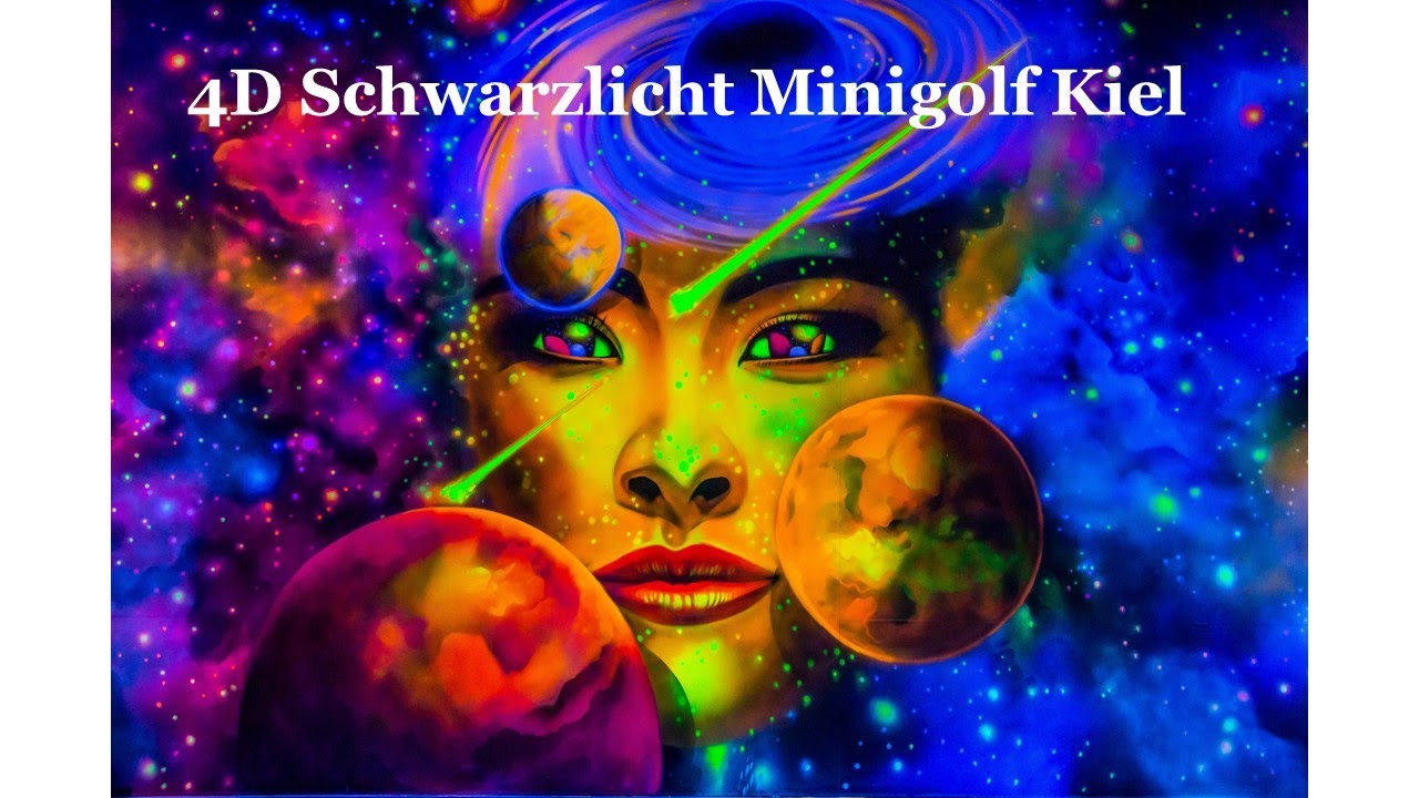 4D Schwarzlicht Minigolf Kiel