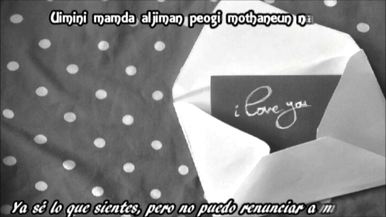 Jang Geun Suk - Carta de amor Sub. Esp.