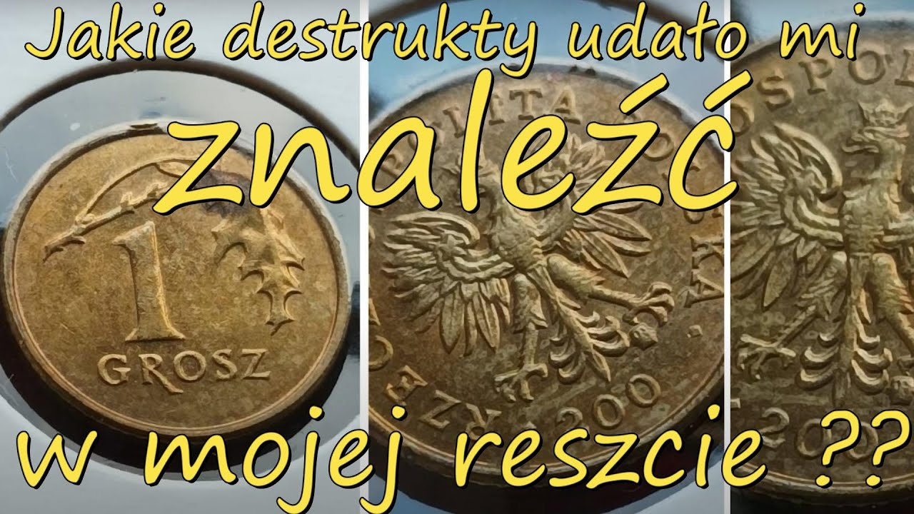 Destrukty monet dla dochodu pasywnego! Jak zamienić 19 groszy na 220 złotych #numizmatyka
