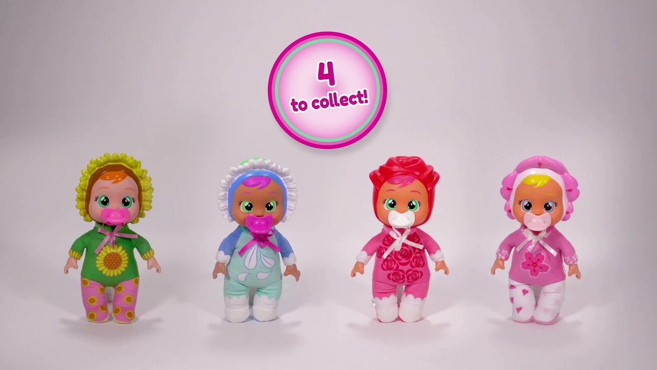 Cry Babies Tiny Cuddles Flowers Doll Assortment - Smyths Toys