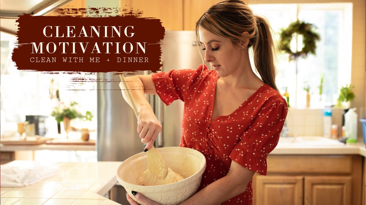 CLEAN WITH ME+ Easy Dinner Ideas | Naturally Brittany Cleaning Motivation