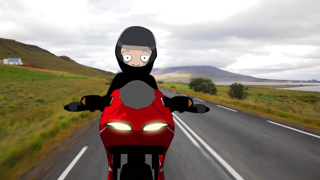 Visibility - while driving in Iceland