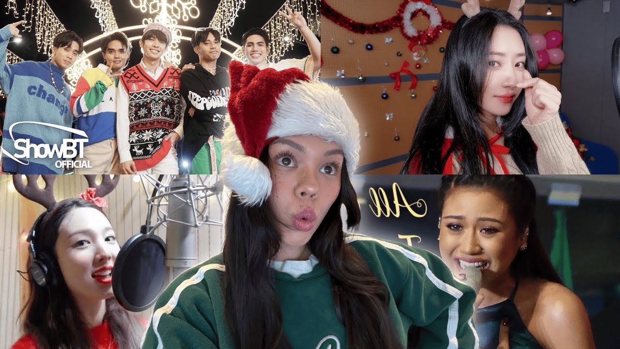 LET'S REACT TO CHRISTMAS SONGS! - SB19, DREAMCATCHER, MORISSETTE & NAYEON 🎅🌲❄️