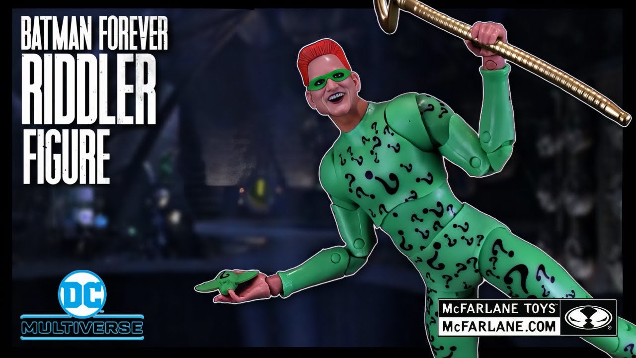 McFarlane Toys DC Multiverse Batman Forever Knightmare Bat Wave The Riddler Figure | @The Review Spot