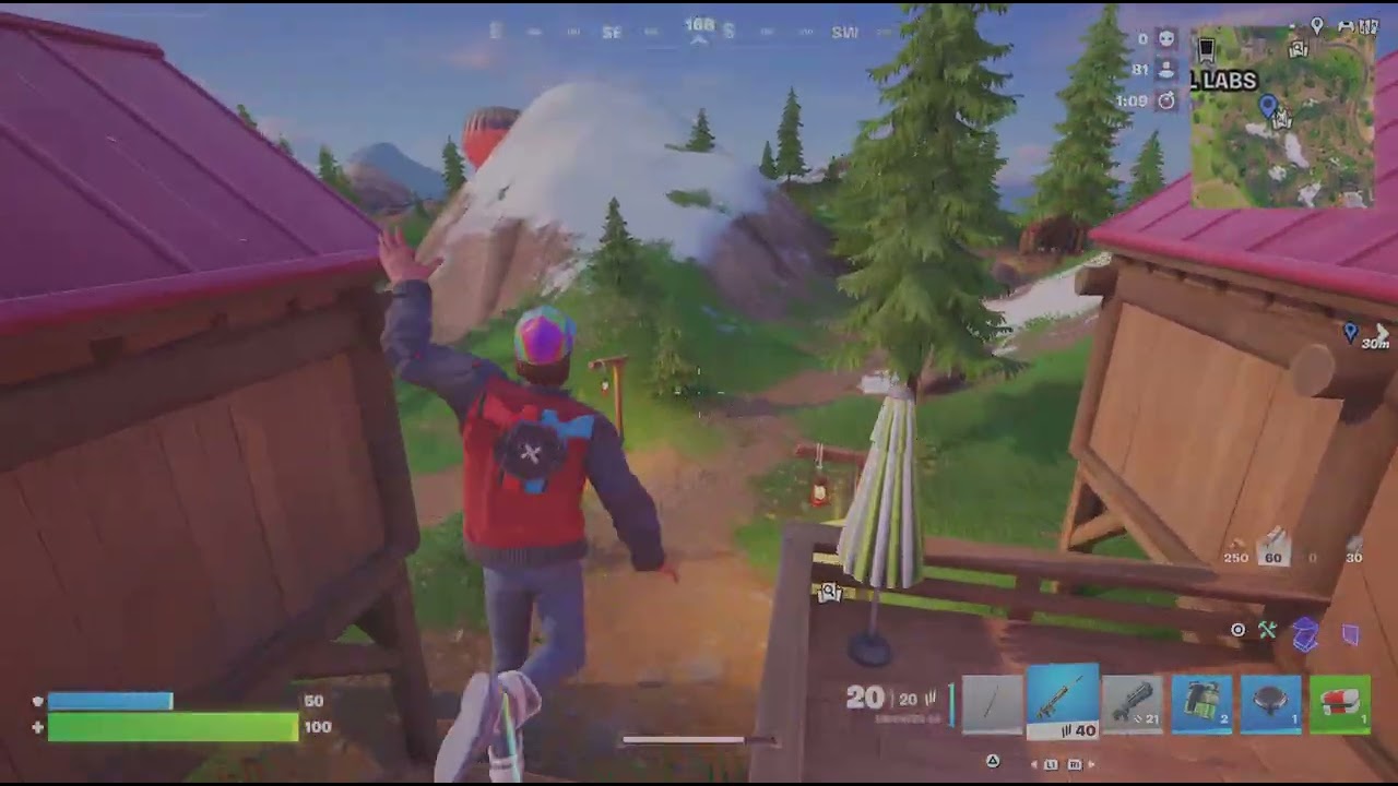 I played fortnite today