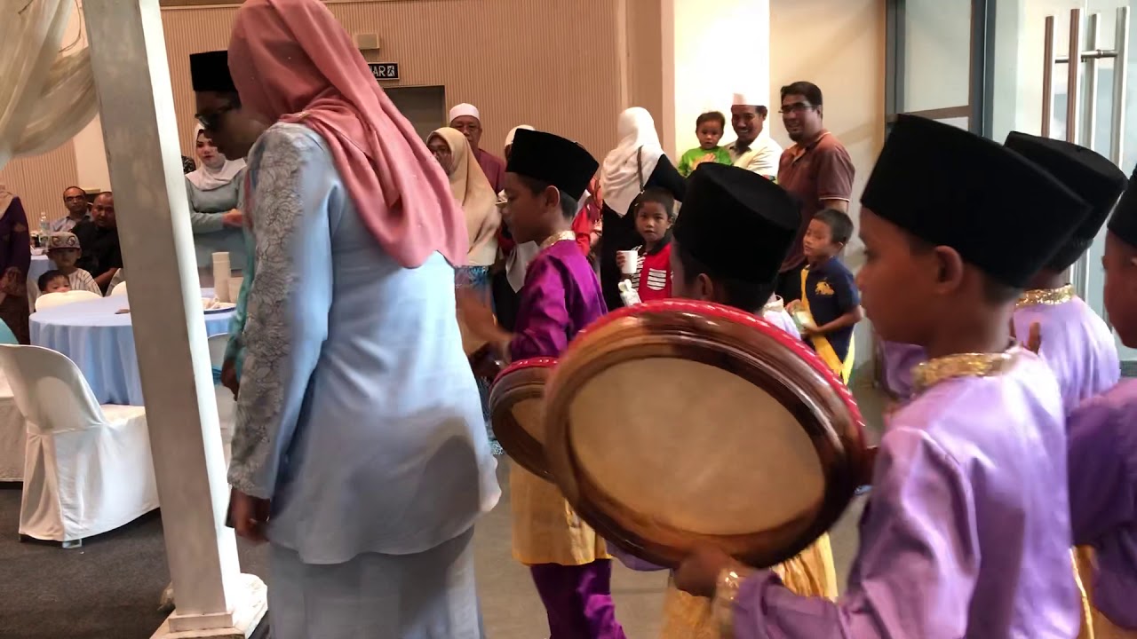 2019-04-21 Kompang SK Sg Penchala di Majlis Perkahwinan Raihan & Zayd di Pusat Kom. Bkt. Bdrya