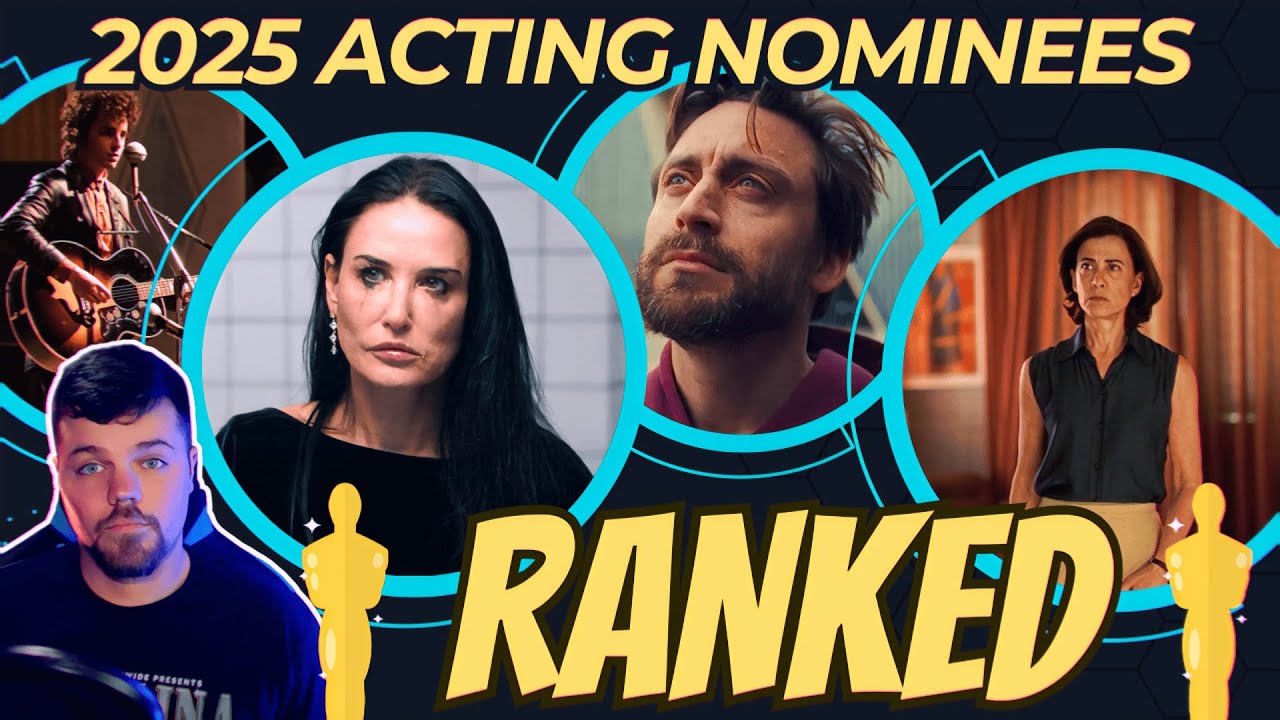 Oscars (2025) Acting Nominees RANKED | All 20 Performances