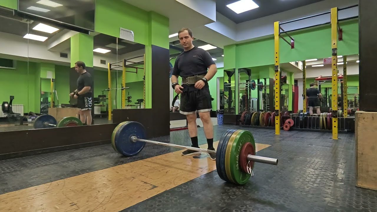 [Становая тяга] Deadlift - 160kg x 9 (March 4, 2026)