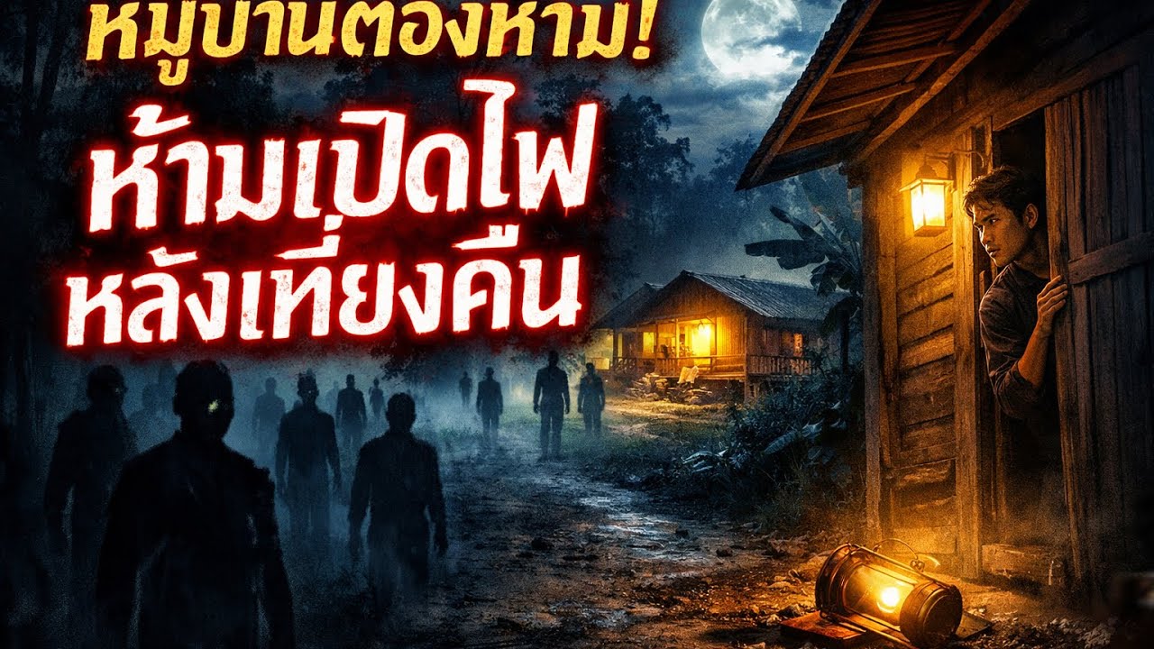 หมู่บ้านที่ห้ามเปิดไฟหน้าบ้านหลังเที่ยงคืน