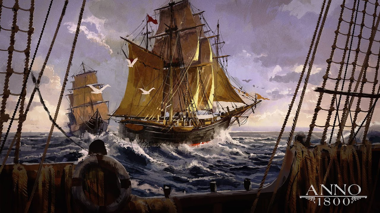 ANNO 1800 (DLC 3 + 1). Зарабатываем достижения в первых трех DLC. [9]