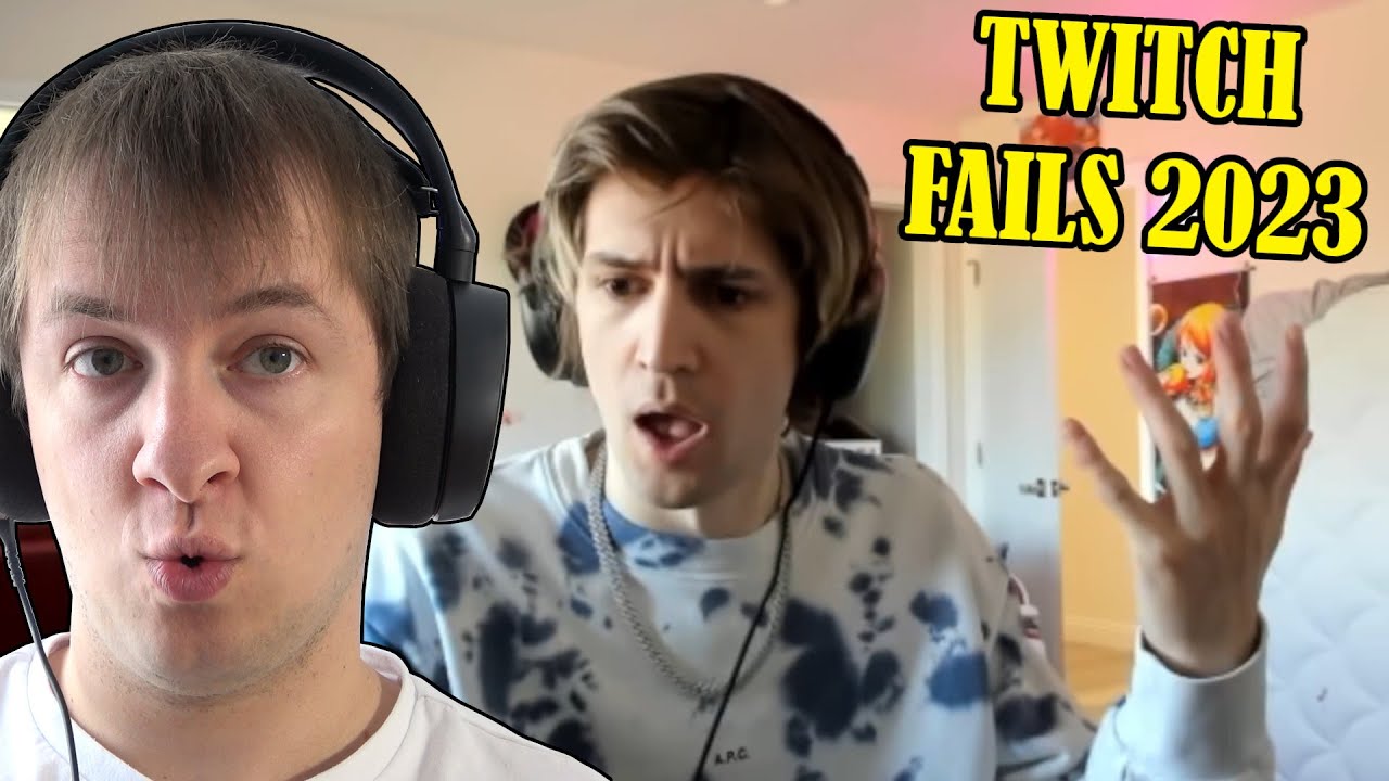 Marcel Reacts to Ultimate Twitch Fail Moments 2023