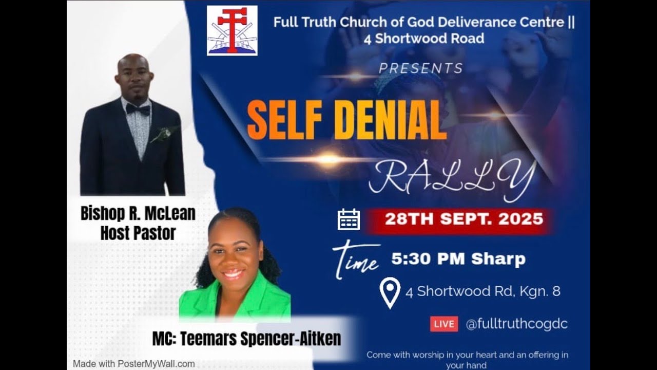 FTCOG Deliverance Centre - Self Denial Rally