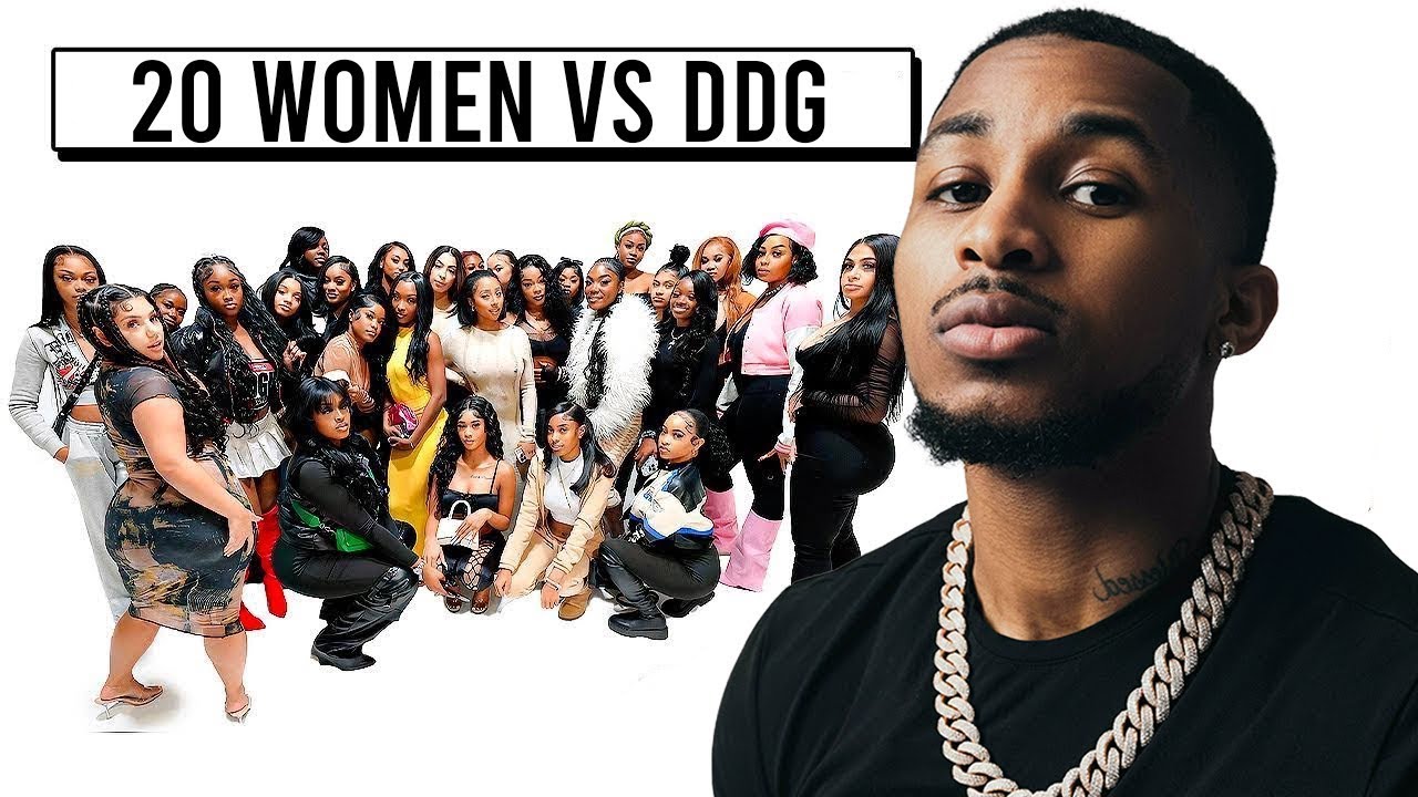 20 WOMEN VS 1 RAPPER: DDG (Nigeria Edition) Reaction Stream