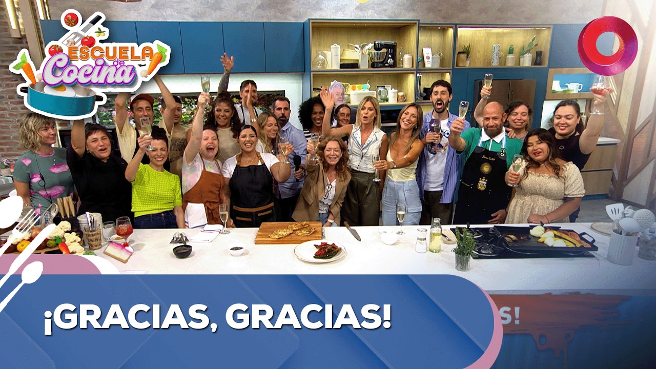 ¡Gracias, gracias! | #EscuelaDeCocina Completo - 27/02 - El Nueve
