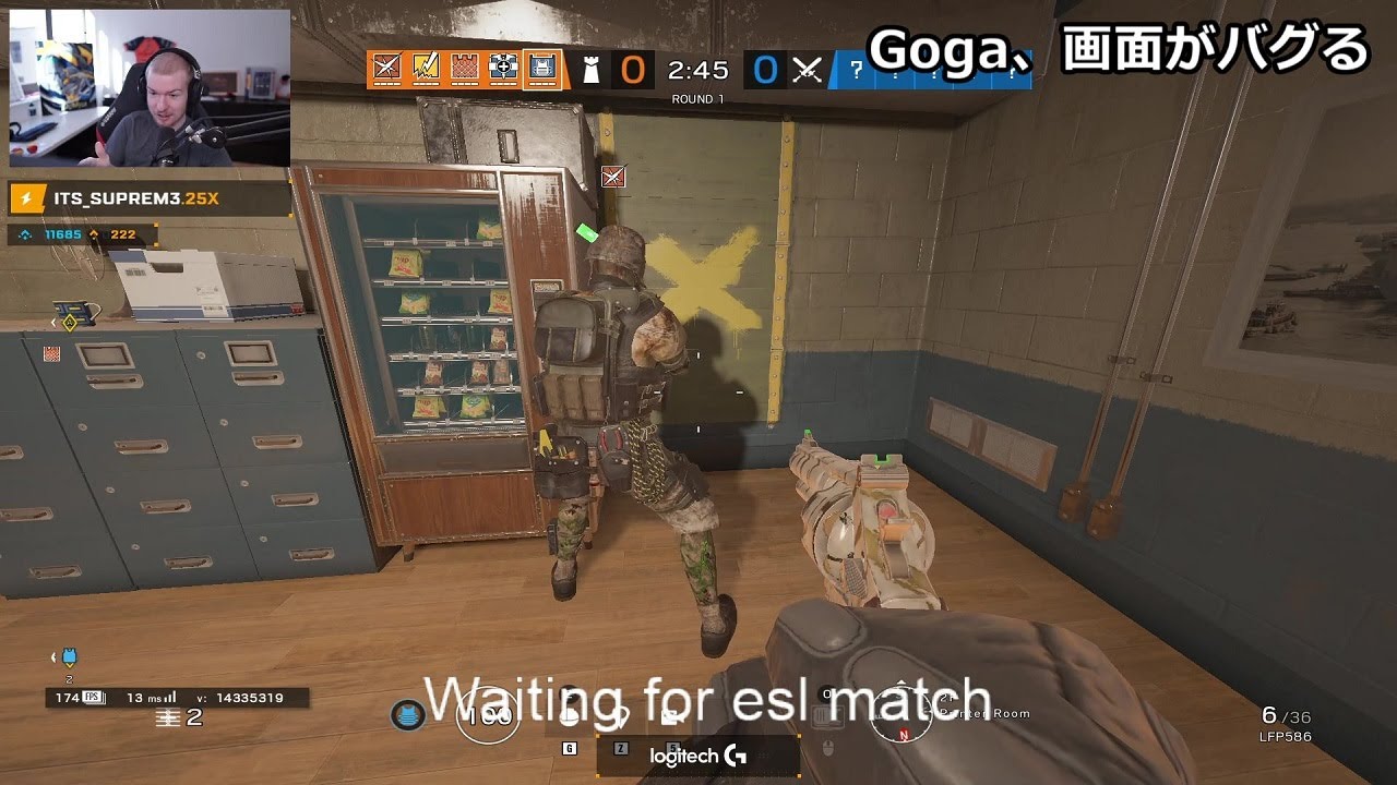 [R6S] NAに移籍する可能性！？ I バグるGoga！Pengu 配信クリップ #4 [日本語字幕]