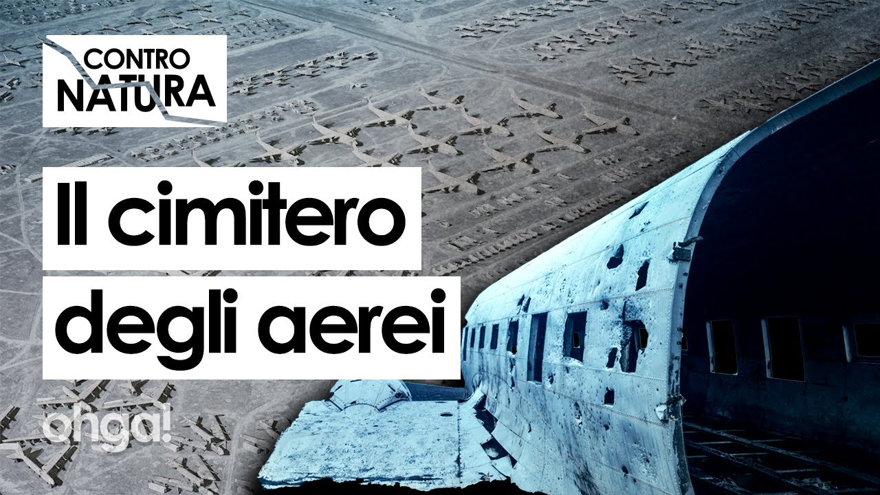 Dove vanno a finire i VECCHI AEROPLANI? Ecco il più grande CIMITERO degli aerei al mondo