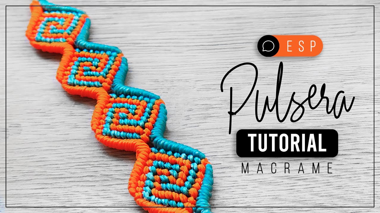 Pulsera Ola Griega » 🌀 tutorial | como hacer pulsera de hilo | diy ● Friendship Bracelet #152