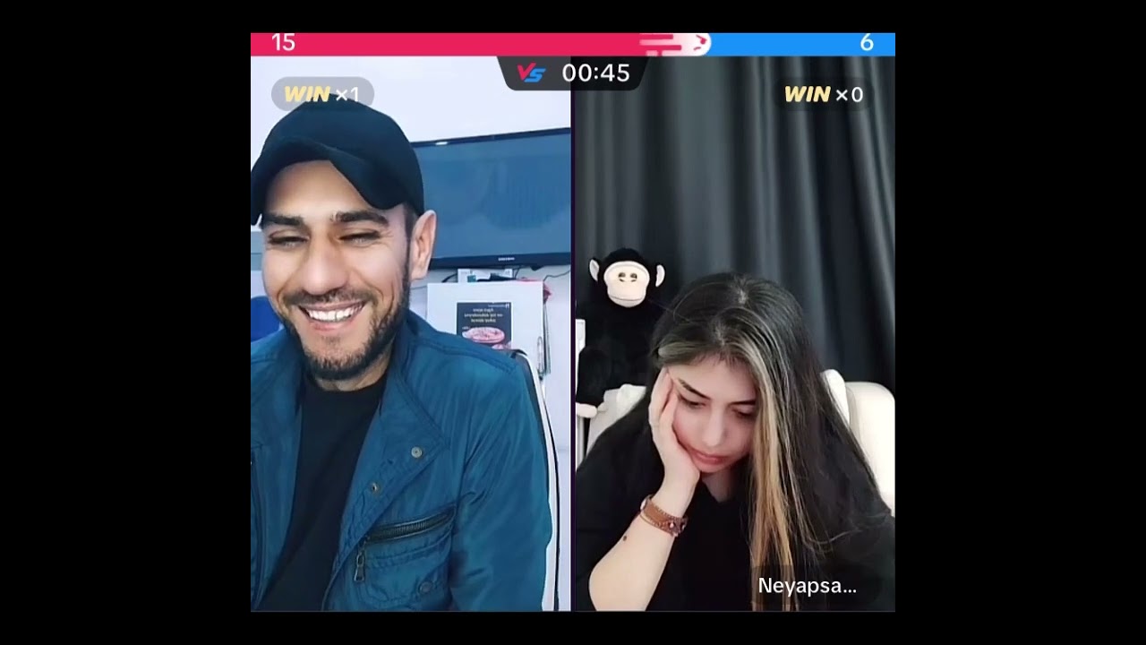 Yadow bilen Malika Yonekey. Turkmen tiktok.