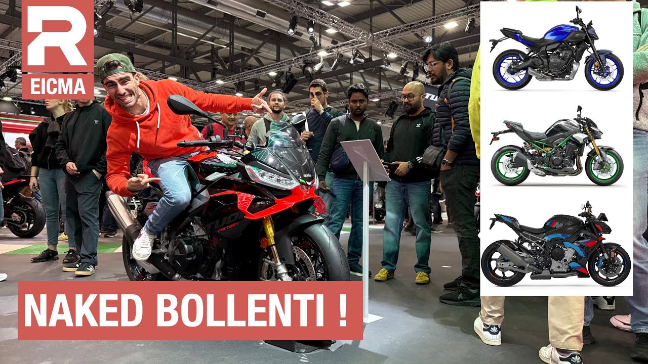 EICMA 2024: le MIGLIORI NAKED per divertirsi nel 2025!