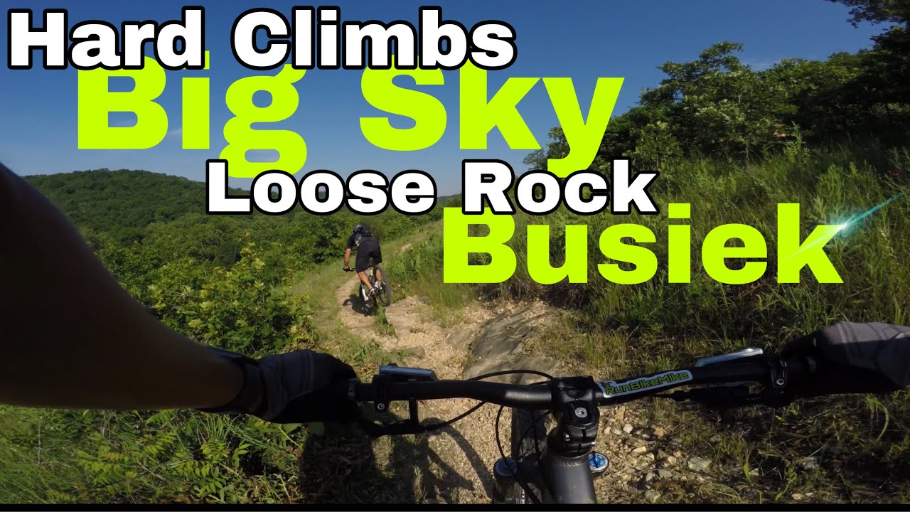Busiek State Park: Mountain Biking The Purple Trail