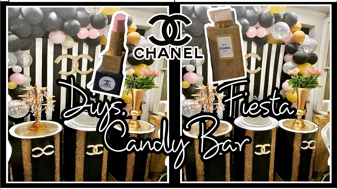 CILINDROS COMO FORRARLOS/ FIESTA CHANEL | BACKDROP,LABIAL Y PERFUME CHANEL 🖤