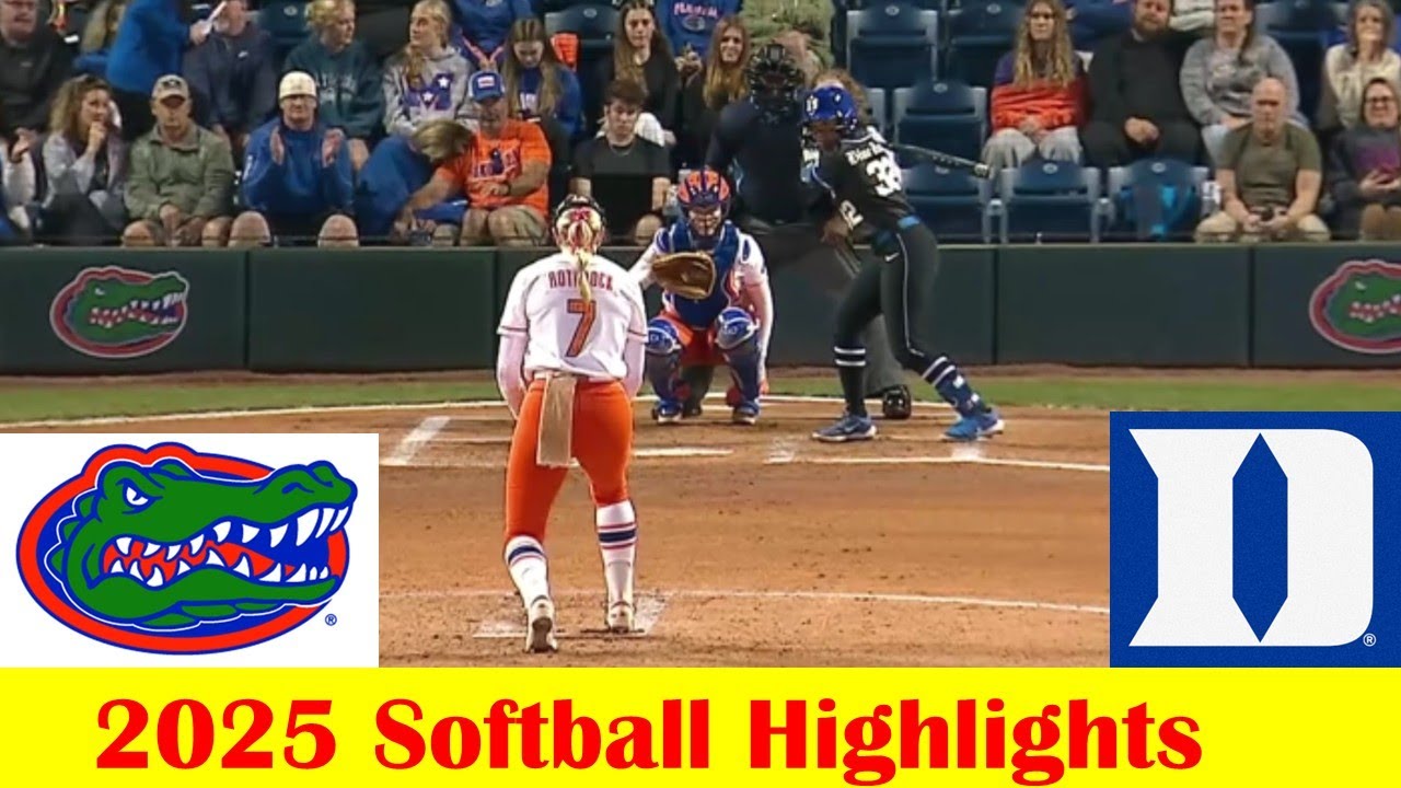 #14 Duke vs #2 Florida Softball Game Highlights 2 14 2025