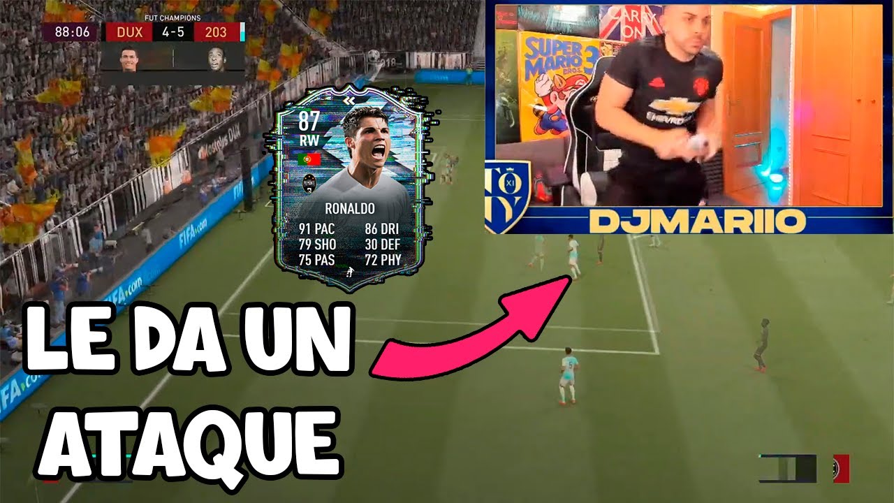 EL PARTIDO CON MAS GOLES DE DjMaRiiO EN FIFA 21