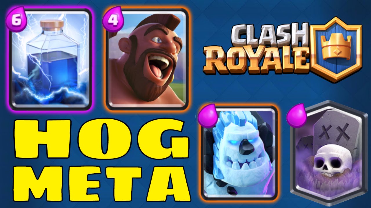 Clash Royale | HOG META | PRO DECKS [Jordan / Trainer Nick]