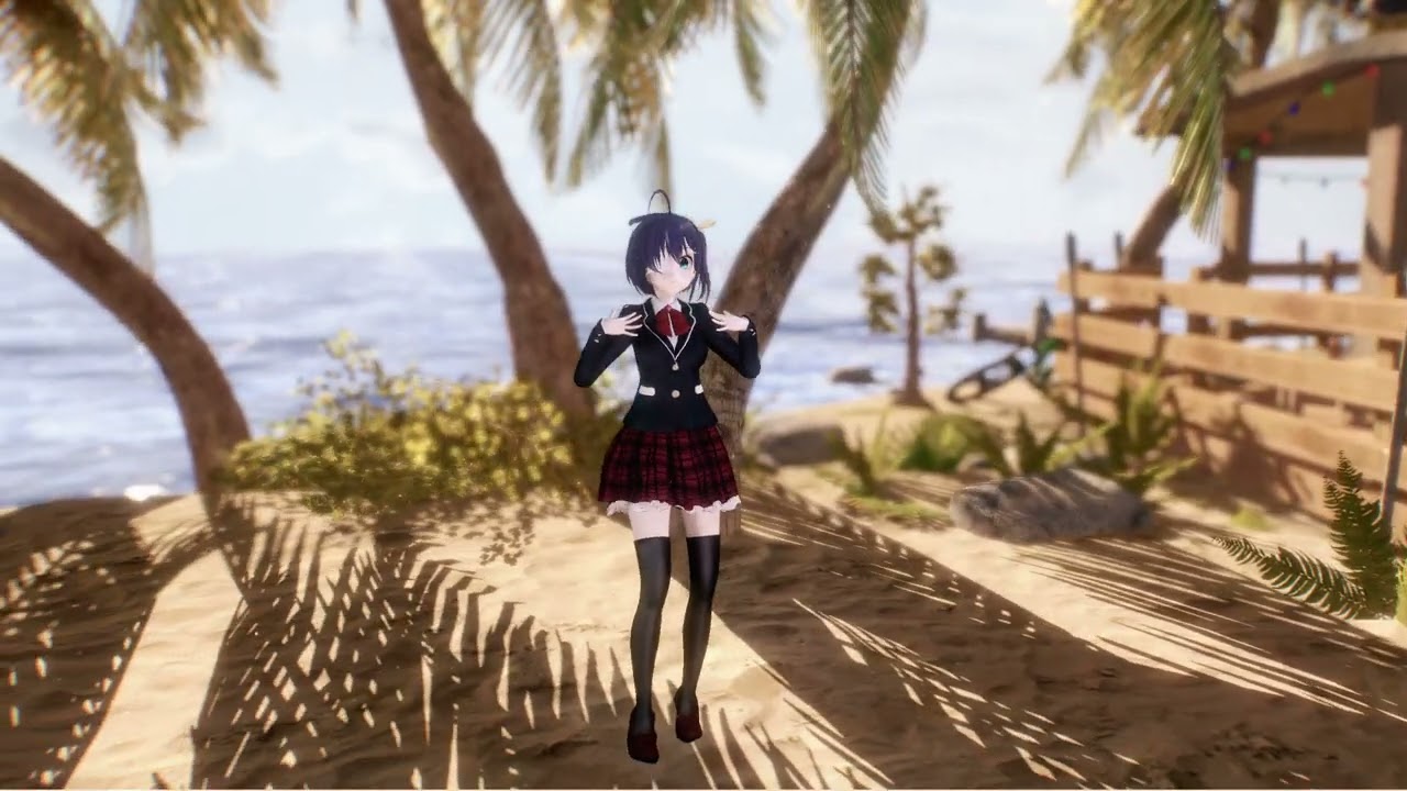 小鳥遊六花(たかなし りっか)でMMD #mmd #中二病でも恋がしたい! #小鳥遊六花 #たかなしりっか